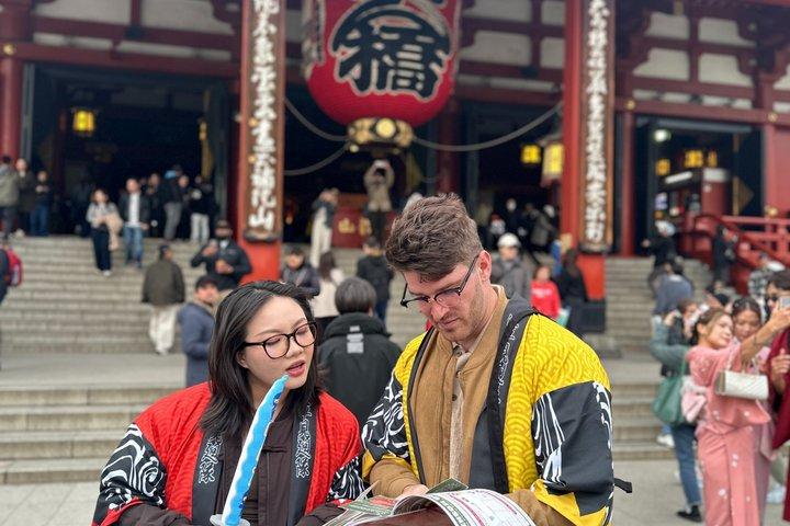 Excursão a pé privativa "Asakusa Mystery Walk"