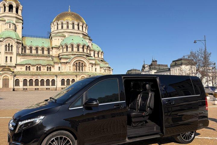 Sofia : Trasferimento privato in qualsiasi hotel con Mercedes-Benz