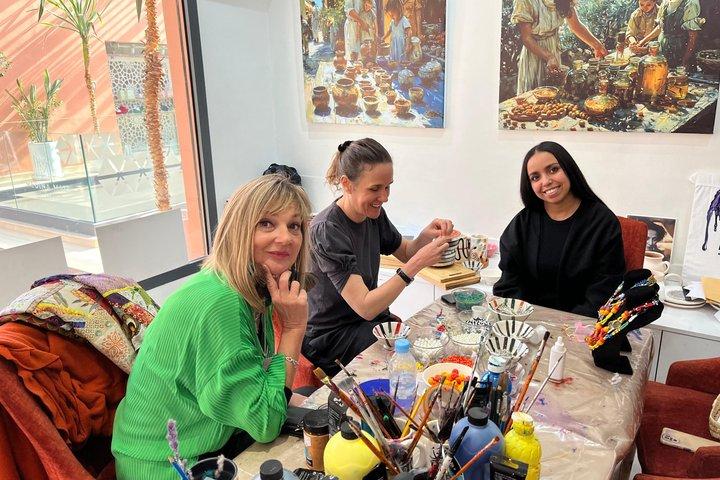 Marrakech : Tre timmars konstworkshop i Medinan