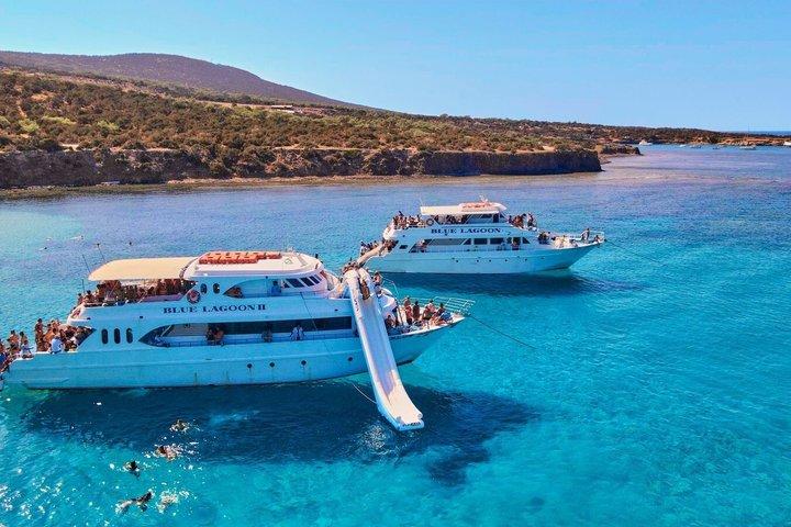 Blue Lagoon Akamas – passeio de barco, de Limassol