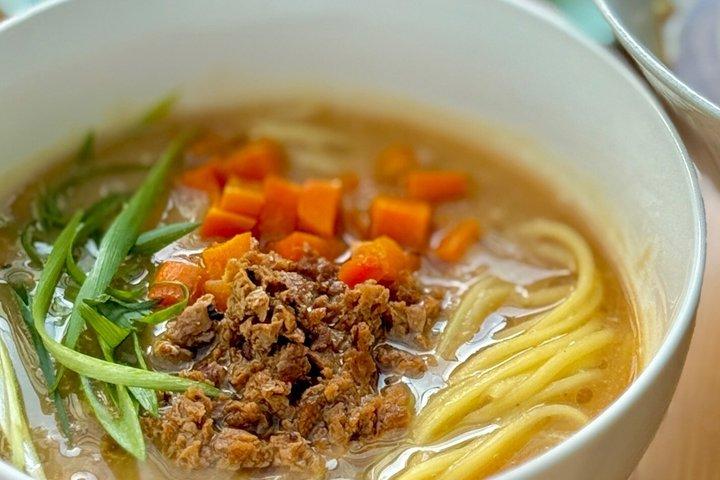 Faça Japonês Vegan Dashi Ramen & Gyoza em Kyoto