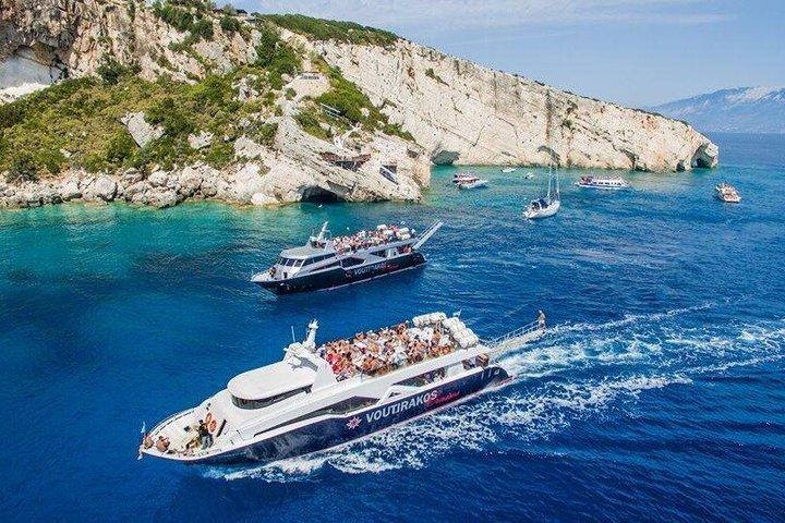 5 - Croisière d'une heure en yacht autour de Zante et Naufrage