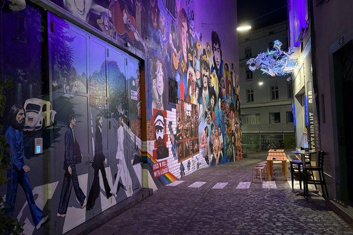 Basels historiska stadsrundtur (natt)