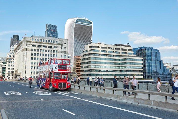 London Vintage Open Top Tour de ônibus com Guia ao vivo