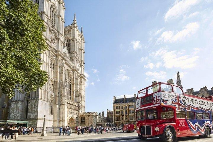 London Vintage Open Top Tour de ônibus com Guia ao vivo