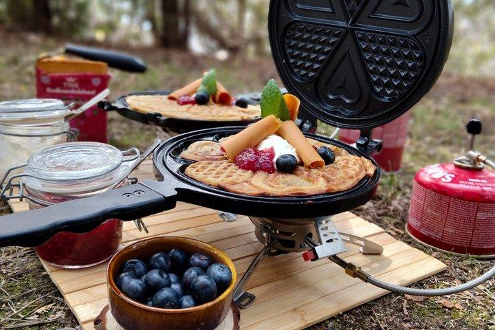 オスロの絶景フィヨルドハイキング&シェフのノルウェー語森林ワッフル