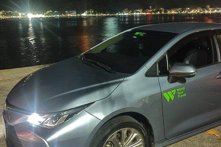GIG Rio Galeao空港から最大3名までのブジオスへのエグゼクティブプライベートトランスファー