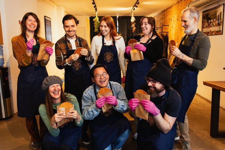 Ny Amsterdam morgenmad mad tur med Stroopwafel Workshop