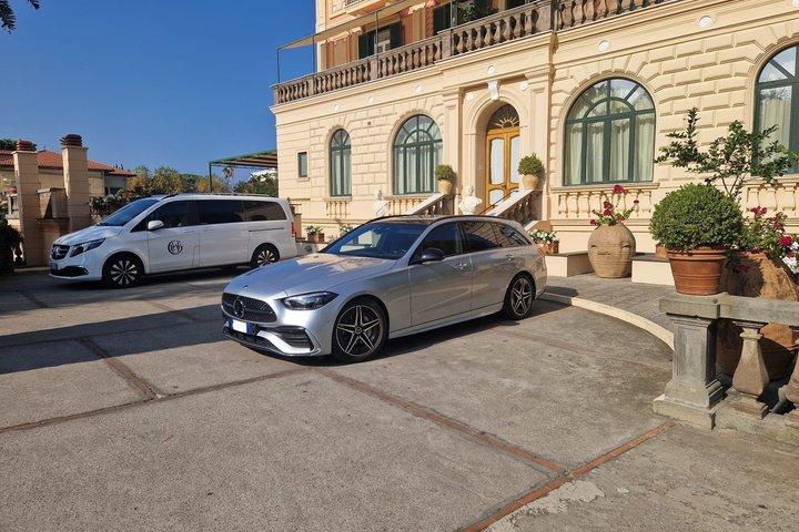 Sorrento : Privétransfer van luchthaven/treinstation Napels