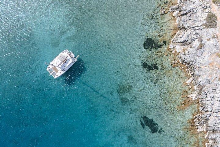 Heraklion Catamaran til Dia Island med frokost og drikkevarer