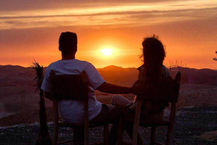 Agafay Desert Tour and Sunset Camel Ride with Dinner Show