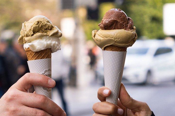 Rome Meats Cheeses オリーブオイルワインとジェラートの試飲