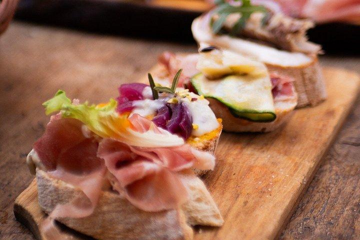 Rome Meats Cheeses オリーブオイルワインとジェラートの試飲