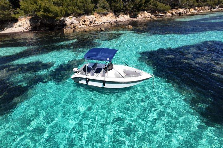 bådtur uden licens til Lérins-øerne