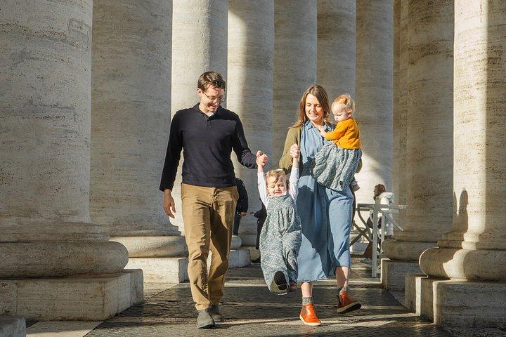ローマで現地のカメラマンとプロの写真撮影