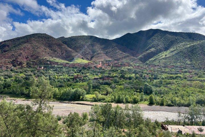 Privat ourika valley udflugt fra marrakesh-atlas og vandfald