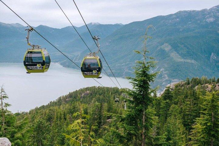 Vancouver : mezza giornata mare-cielo in gondola & Squamish Tour + bagagli