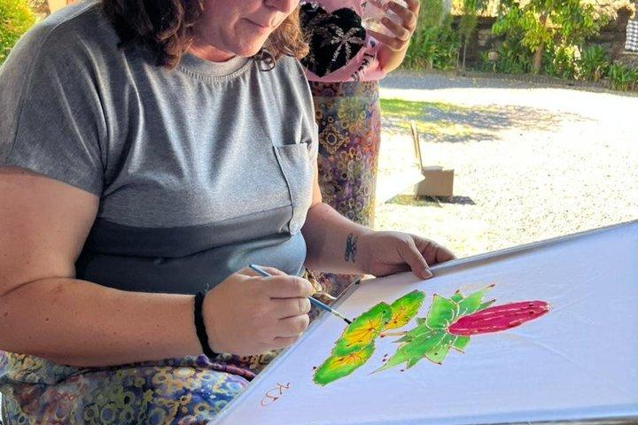 Bali：バティックワークショップ＆ウブド体験-プライベートオールインクルーシブ