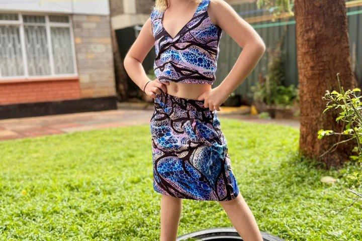 Ankara Tissu Shopping et expérience de tailleur le même jour
