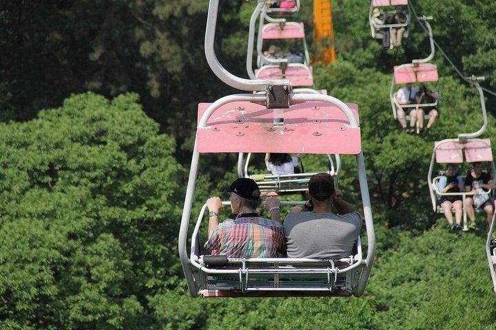北京慕田宇万里の長城ツアーケーブルカートボガン(昼食付き)