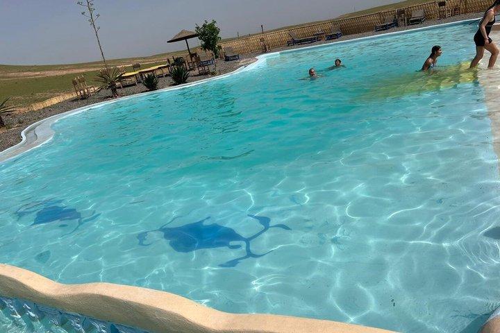 Marrakech: Desert Agafay Tour med lunch och pool