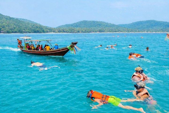 Privates Schnellboot Koh Tan & Schweineinsel Schnorcheln ab Samui