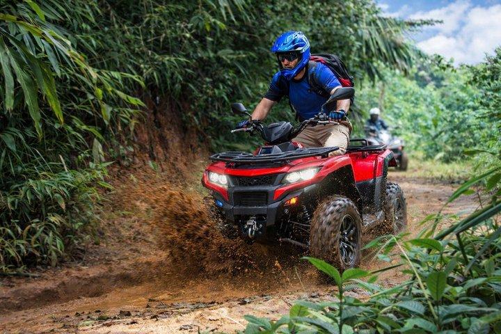 ATV 2時間 サムイ島マウンテンウェイのジャングルアドベンチャー
