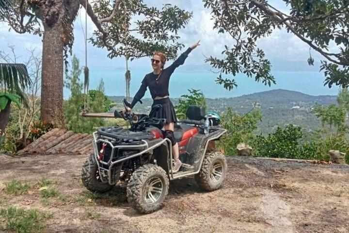 サムイ島：ATV2時間 ジャングルアドベンチャー・オン・ザ・マウンテンウェイ