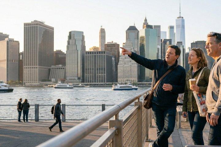 ニューヨークセントラルパークのランドマークを巡るプライベートウォーキングツアー