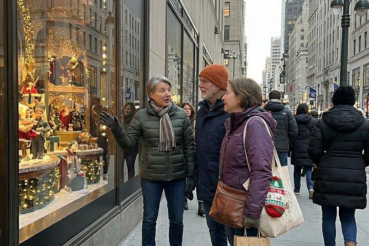 プライベートウォーキングツアー in ニューヨークのクリスマスイルミネーション