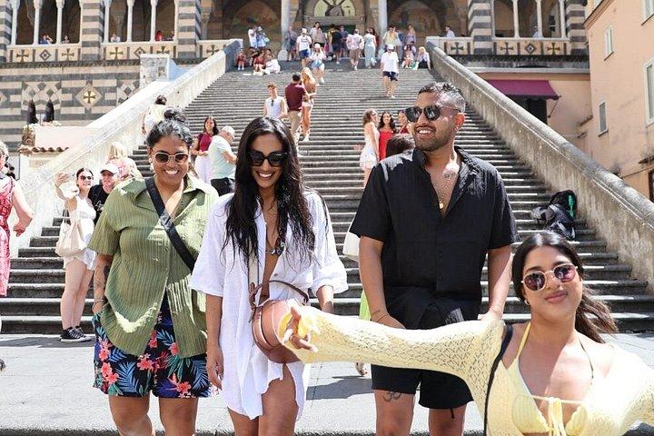 ローマ発 ポジターノ＆ポンペイ日帰り旅行 バスなし、偽の価格なし