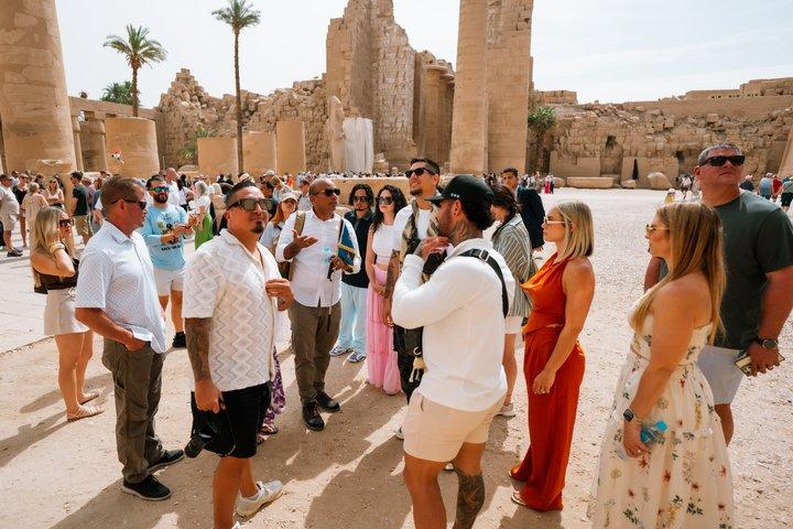 Visite des temples de Karnak et de Louxor au départ de Louxor avec un égyptologue
