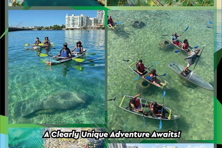 Clear Kayak Tour in Condado Lagoon