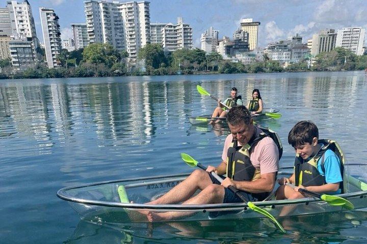 Clear Kayak Tour in Condado Lagoon