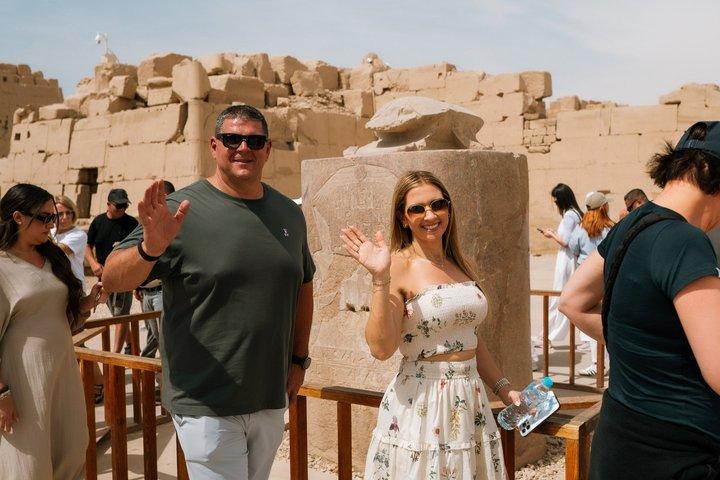 Visite des temples de Karnak et de Louxor au départ de Louxor avec un égyptologue