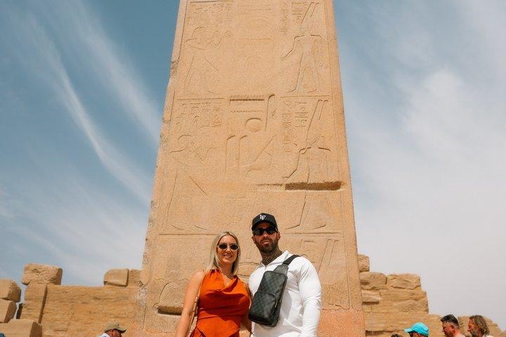 Visite des temples de Karnak et de Louxor au départ de Louxor avec un égyptologue