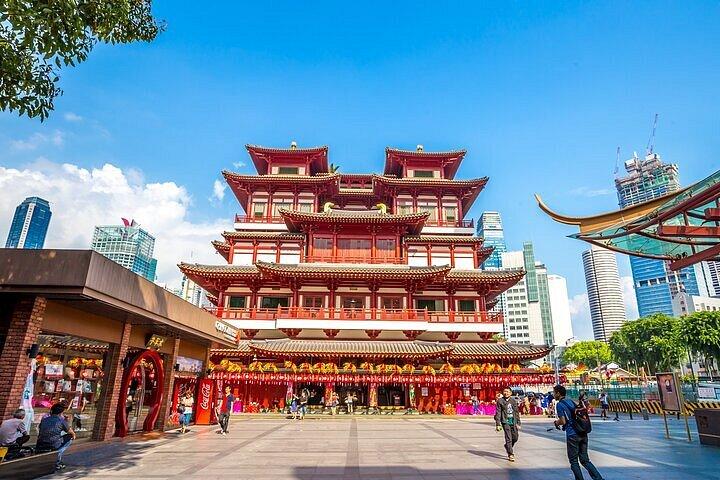 歴史的民族地区のシンガポール文化&遺産