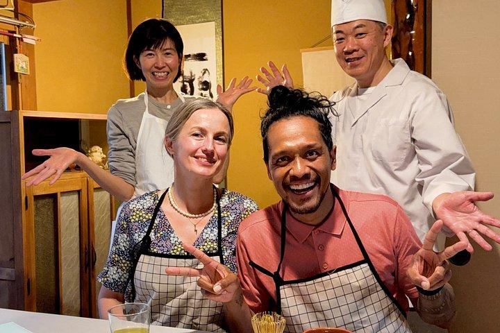 日本語ビーガンだしラーメン＆寿司＆抹茶を作る