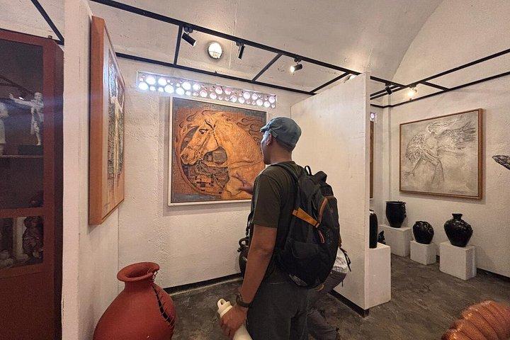 ジョグジャカルタ：自転車ツアー、陶器、博物館、村々サイクリング、ランチ
