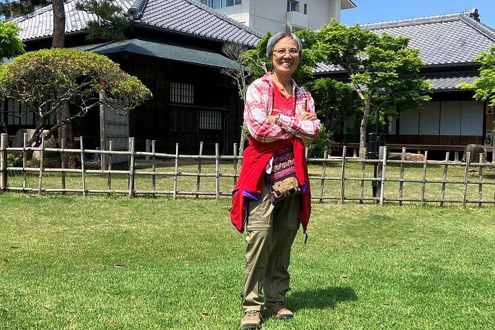 東京近郊の桜でのプライベート侍遺産Eバイクツアー