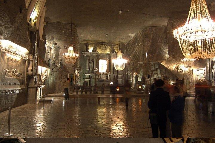 Wieliczka Sal Mine e Cracóvia de Varsóvia