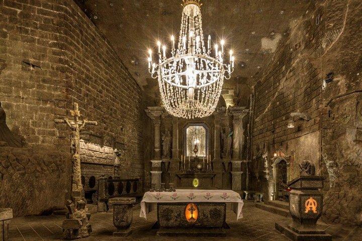Wieliczka Sal Mine e Cracóvia de Varsóvia