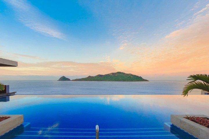Semesterorter i Mazatlan Beach med lunchdrycker