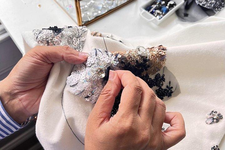 パーソナライズド・ガーメント・リデザイン・ワークショップ刺繍とビーズワーク