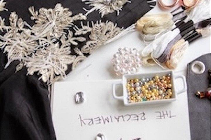 パーソナライズド・ガーメント・リデザイン・ワークショップ刺繍とビーズワーク