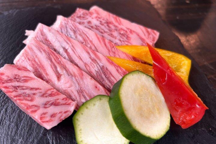 書道と茶道体験の神戸牛ランチ