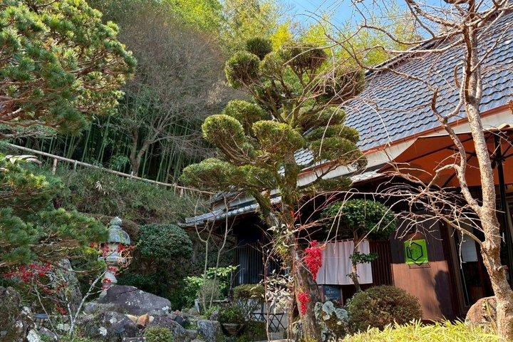 書道と茶道体験の神戸牛ランチ