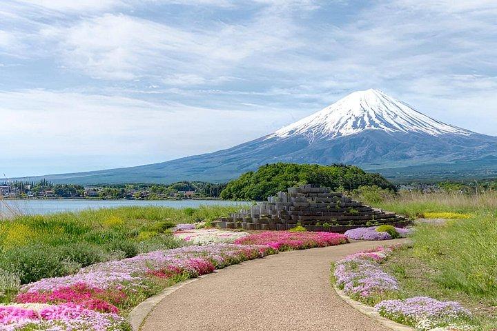 富士山ツアー：忠霊塔、大石公園＆伝統の里