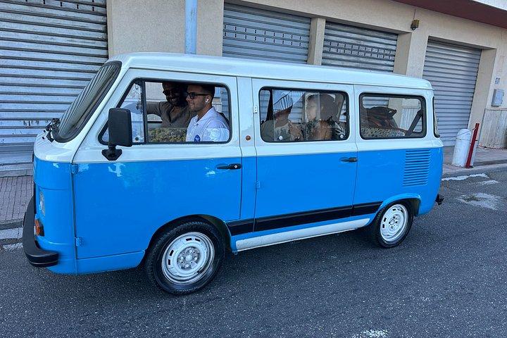 THE PADRINO TOUR - ヴィンテージ 80 年代のミニバスに乗ったサボカとフォルツァ ダグロ