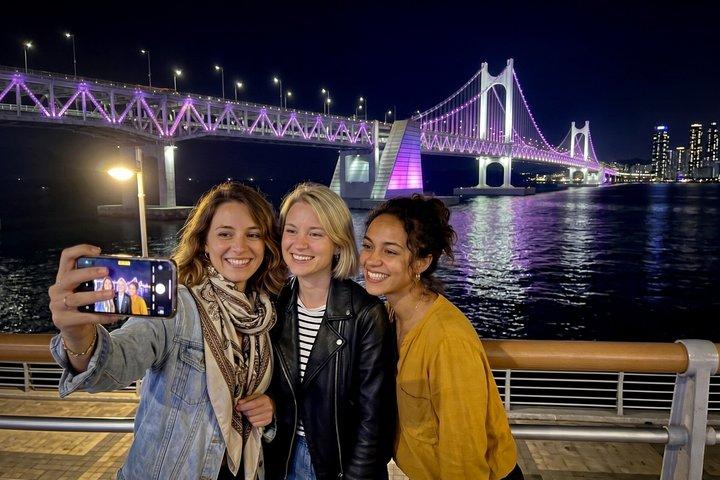 Excursión nocturna a la cápsula del cielo de Haeundae y Busan desde Busan